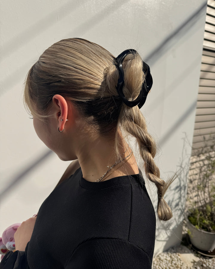 ヘアクリップ ブラック大