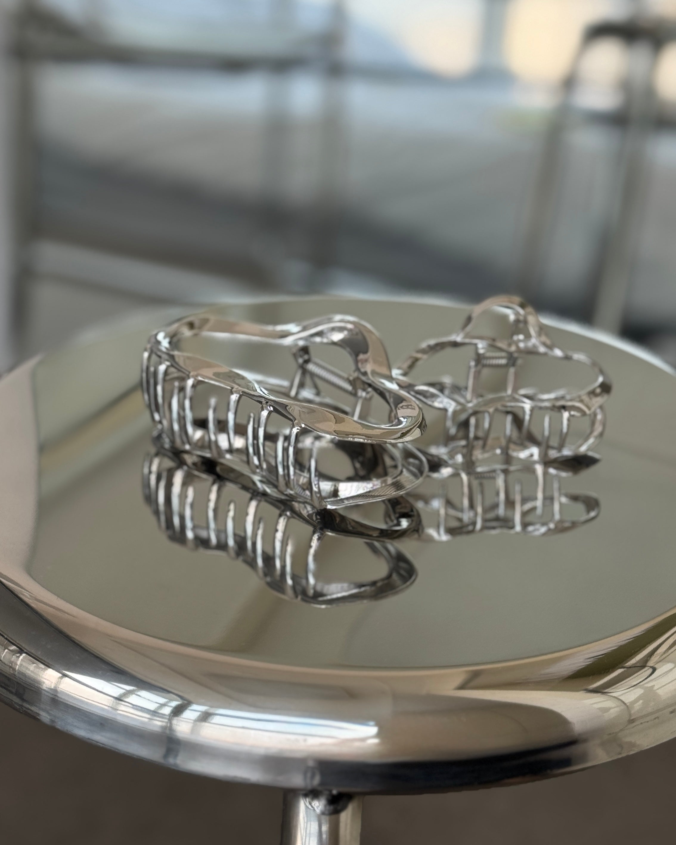 ヘアクリップ 小（シルバー） – MAKE SAPIENS