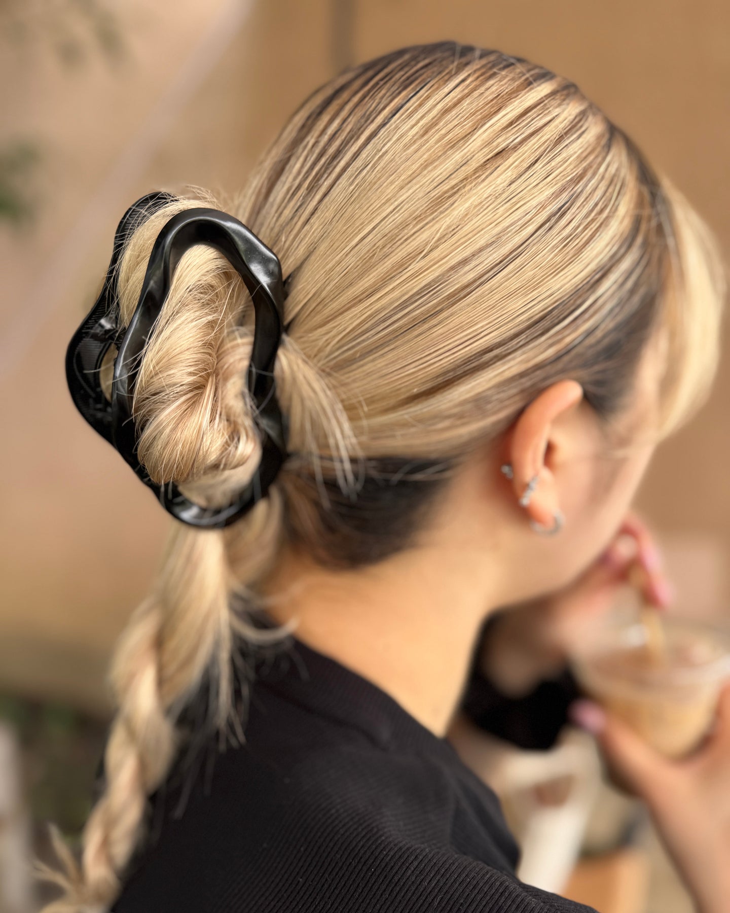 Accra ブラウン ヘアクリップ ヘアクリップ ブラック大 – MAKE SAPIENS