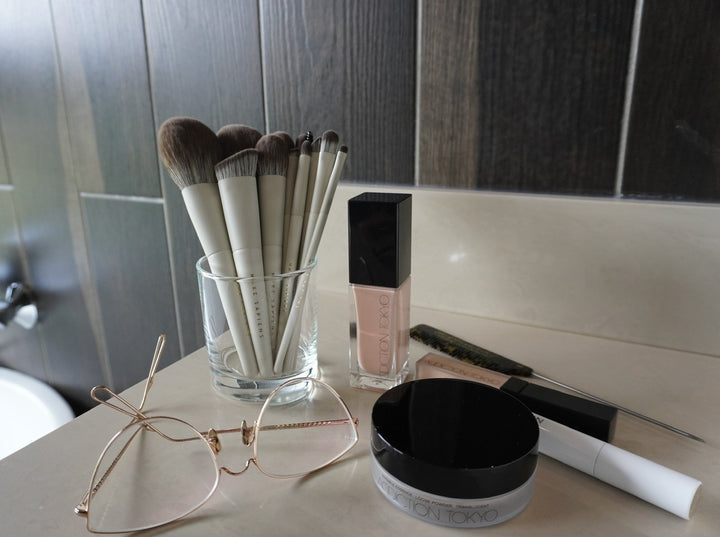 Vegan makeup brush set of 12 (shipping included)