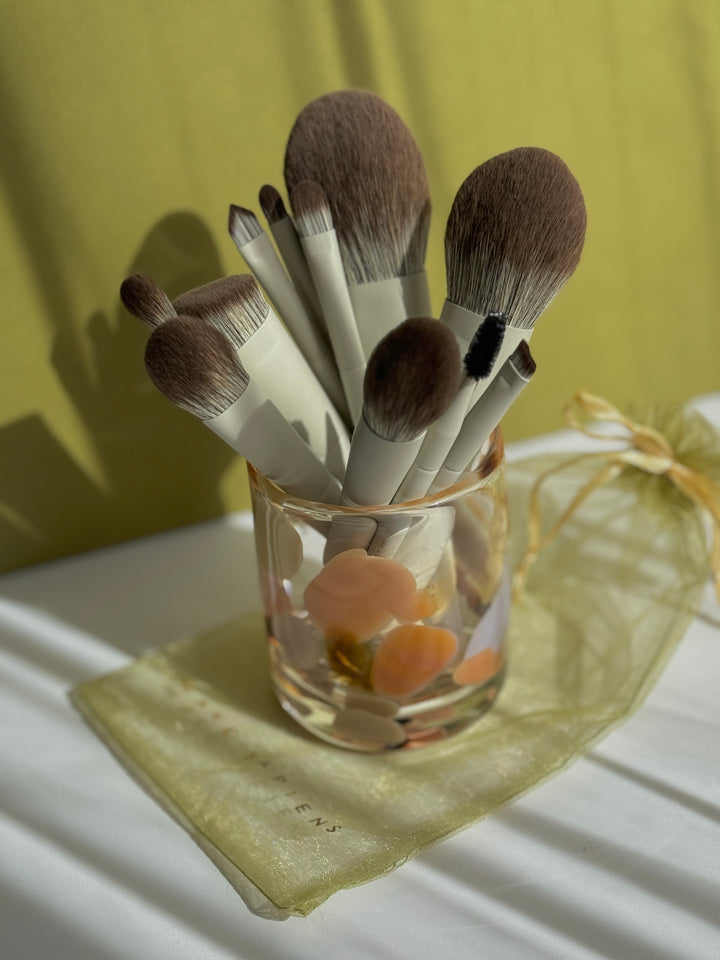 Vegan makeup brush set of 12 (shipping included)