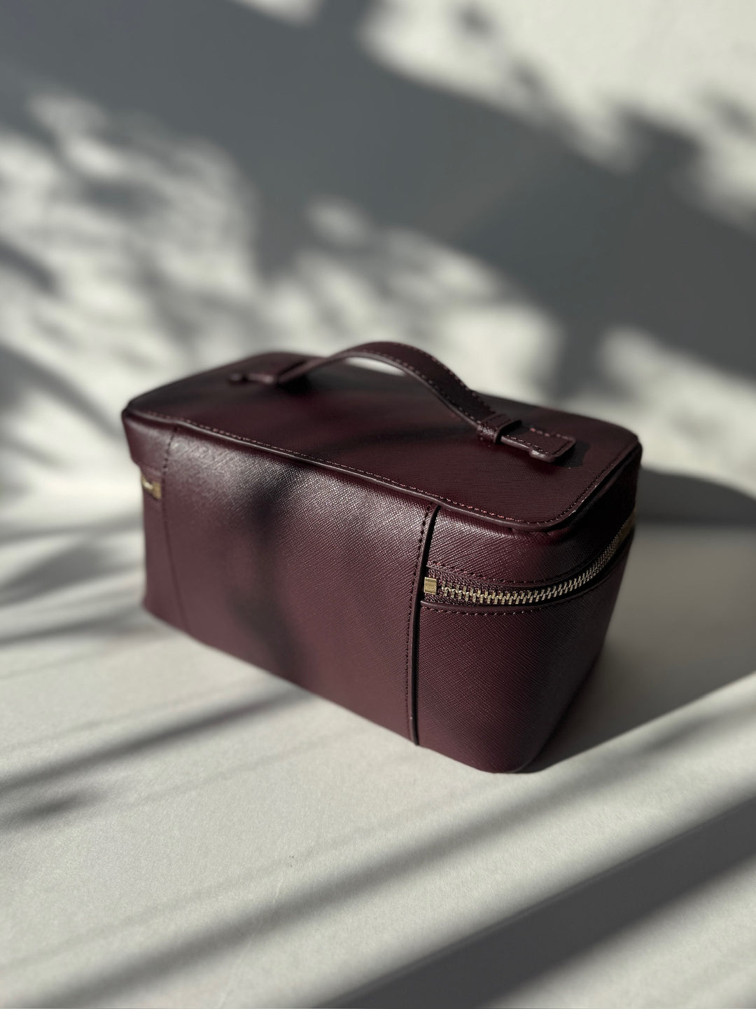 コスメボックス（バーガンディ）