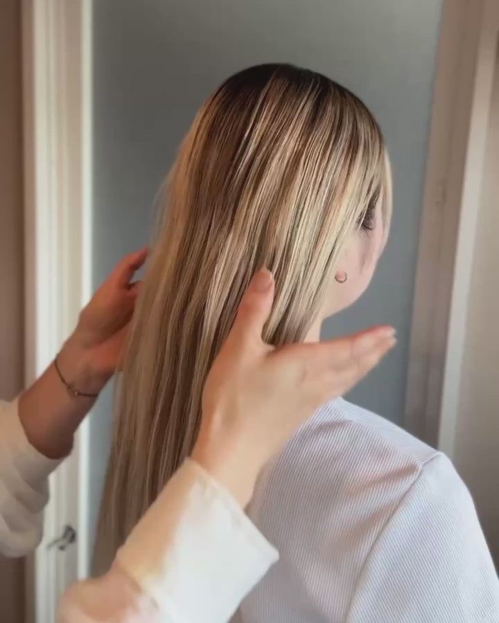 ヘアクリップ シルバー大